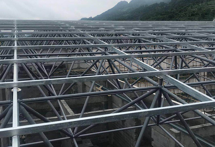 雅安仁怀冠英学校艺体楼网架