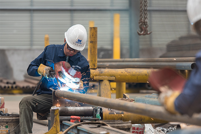 雅安网架焊接车间